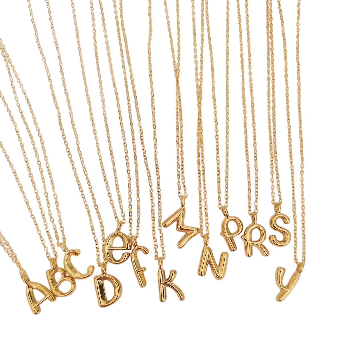 Collier avec Lettre