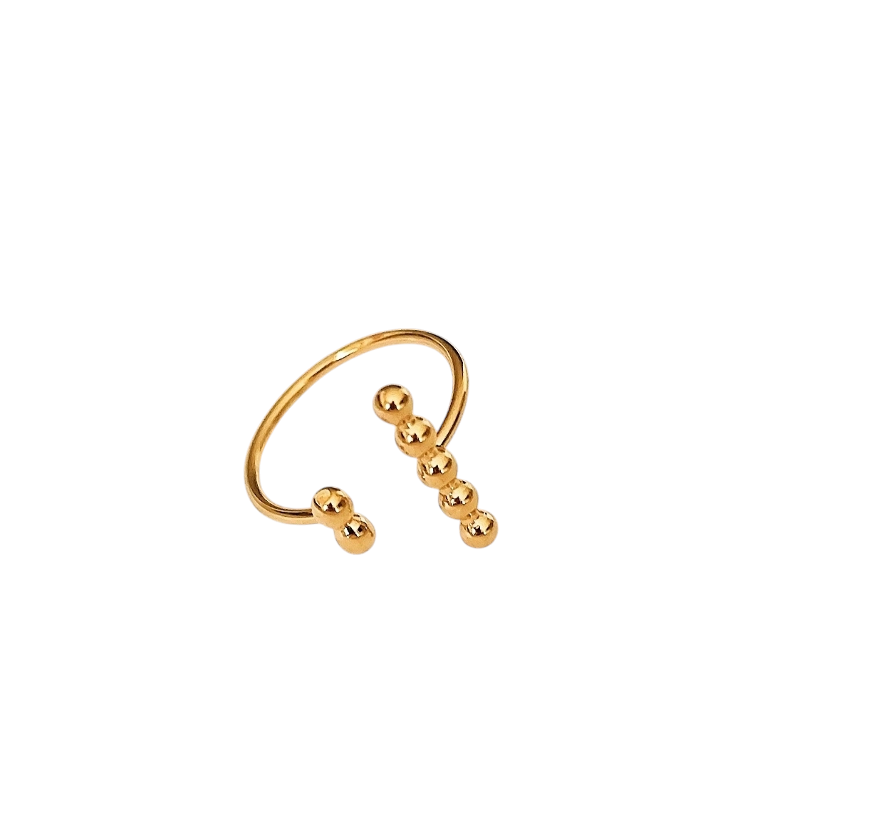 Bague 7 petits billes