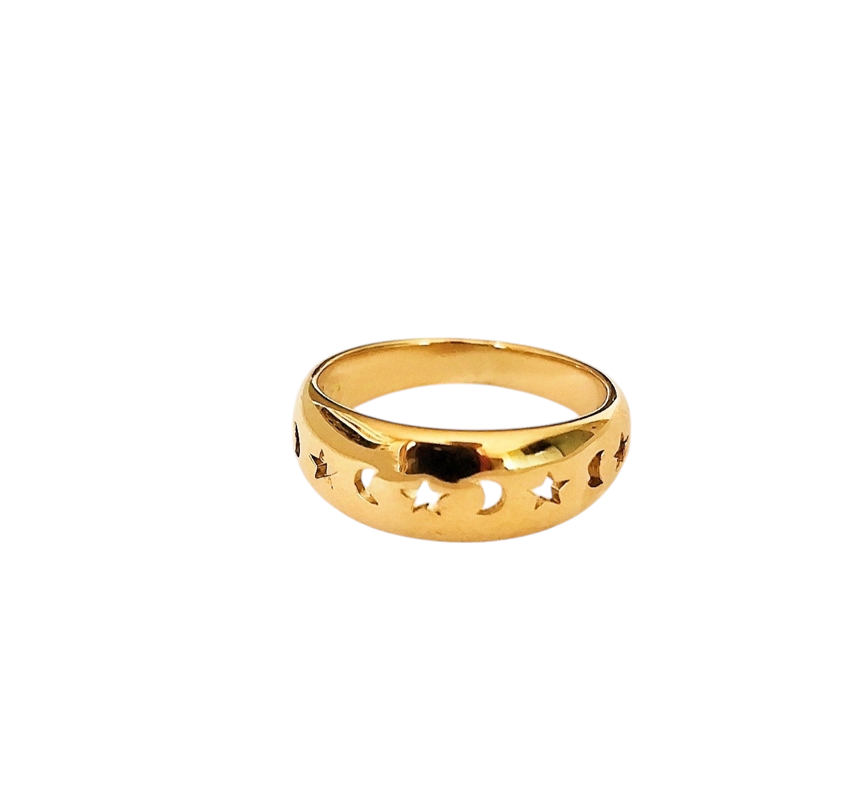 Bague Etoile et Lune