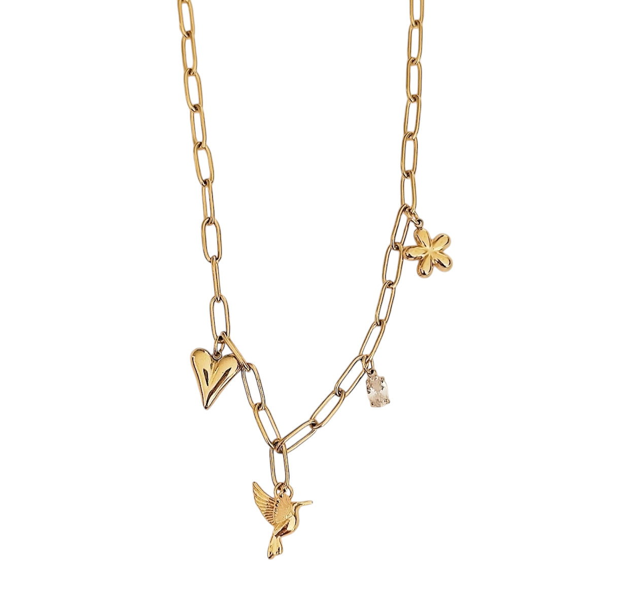 Collier Lucky colibri