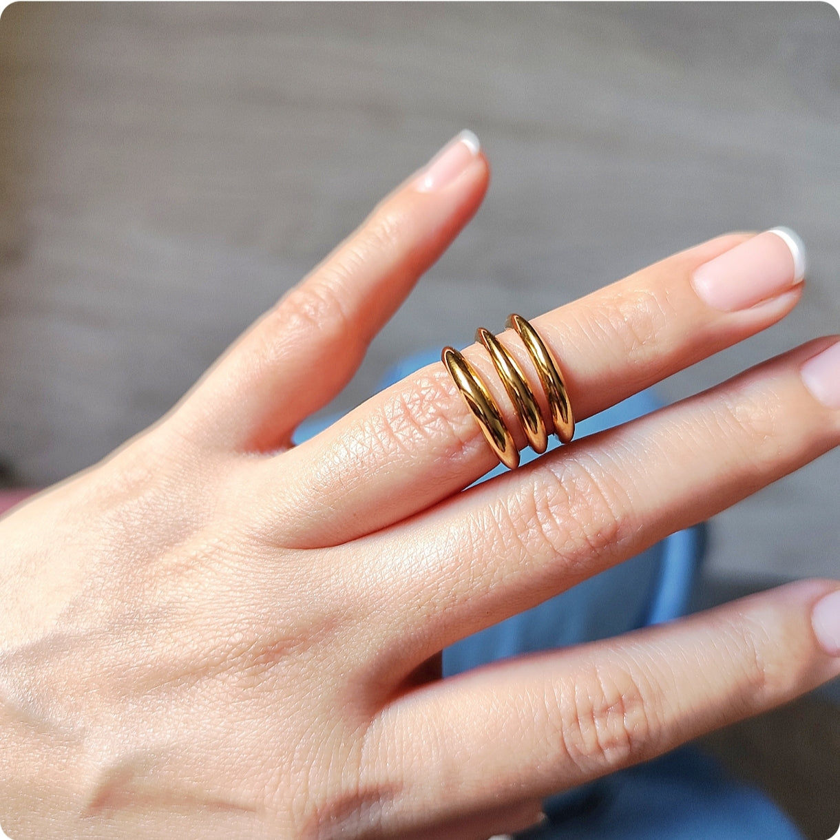Bague Petite Spirale