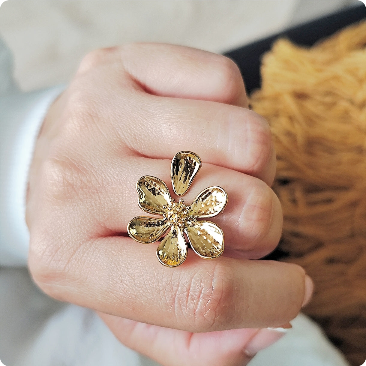Bague Effeuiller la marguerite