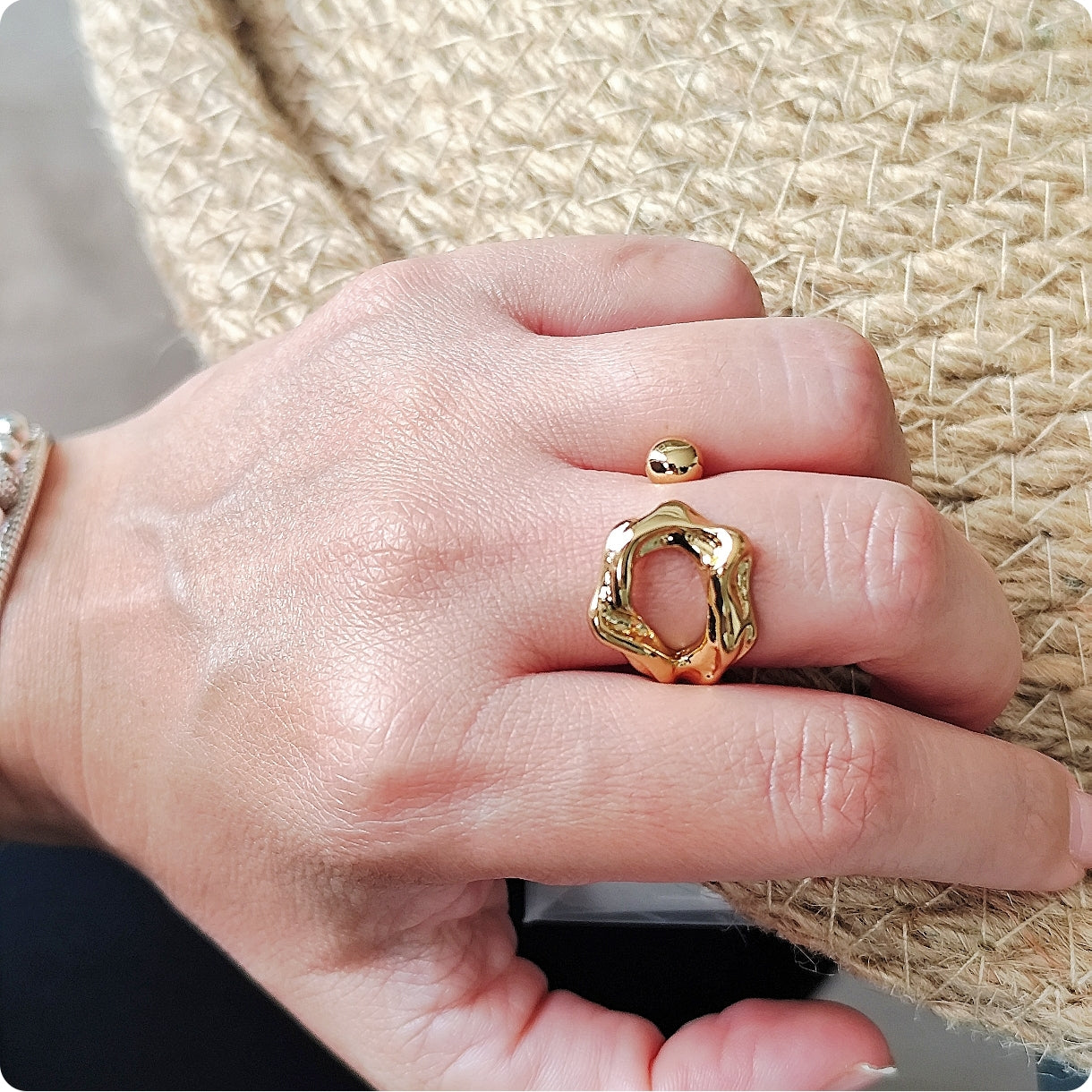 Bague asymétriques