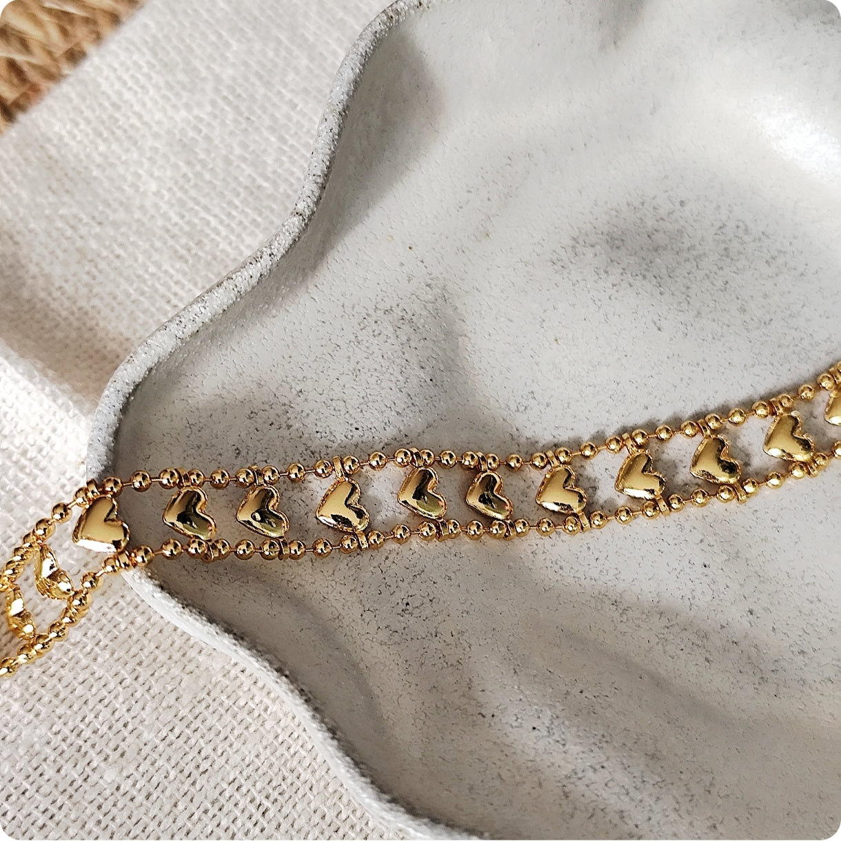 Collier Ras de Cou à cœur