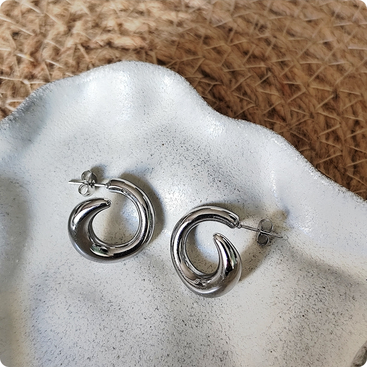 Boucles d'oreilles spirales