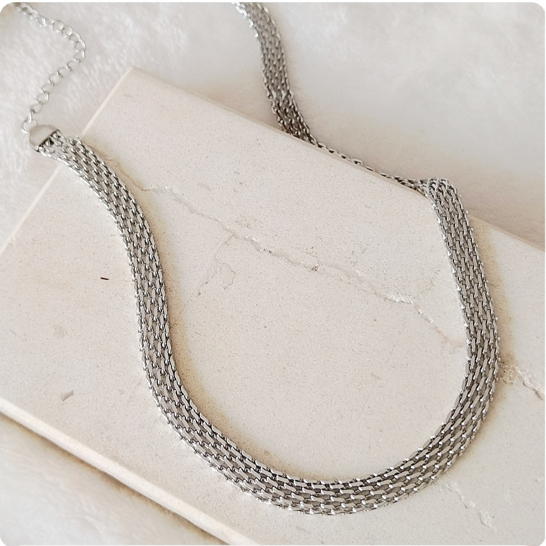 Collier Ras de Cou maille