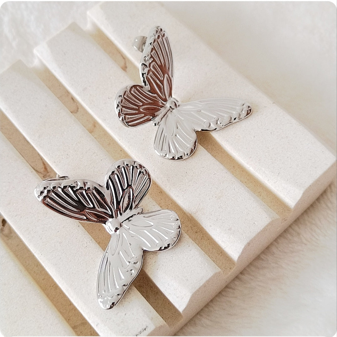 Boucles d'oreilles papillon