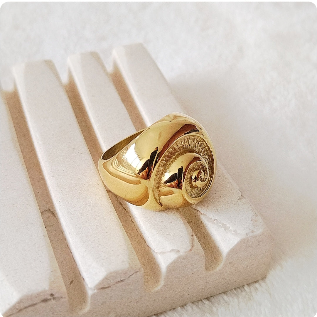 Bague escargot