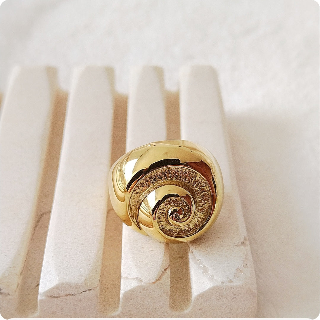 Bague escargot