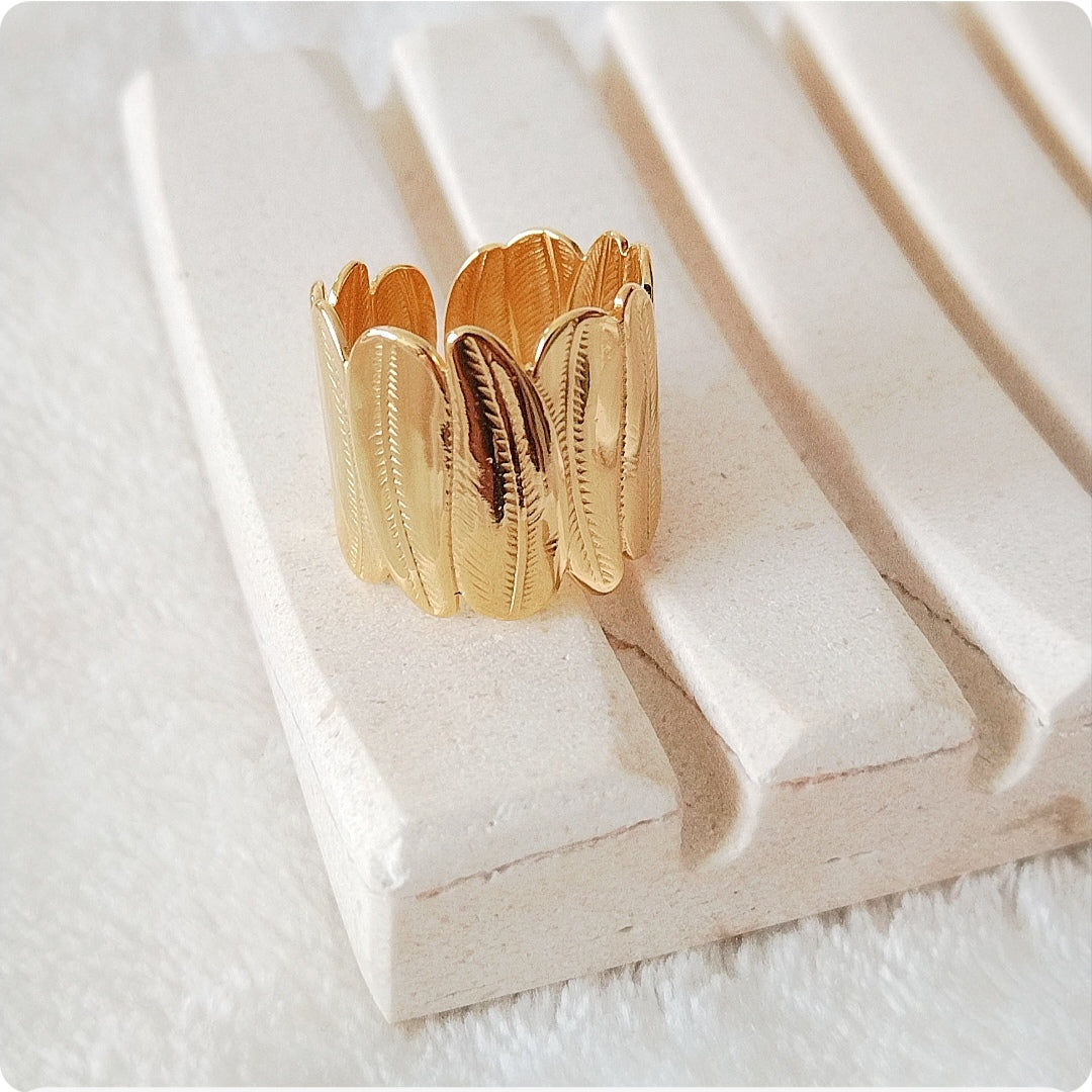 Bague plumes