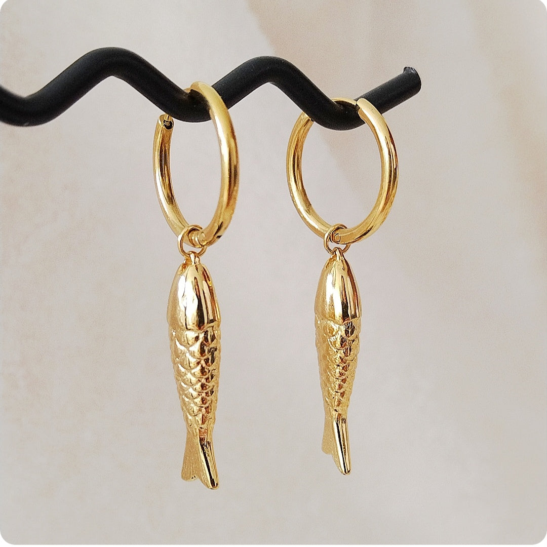 Boucles d'oreilles poissons