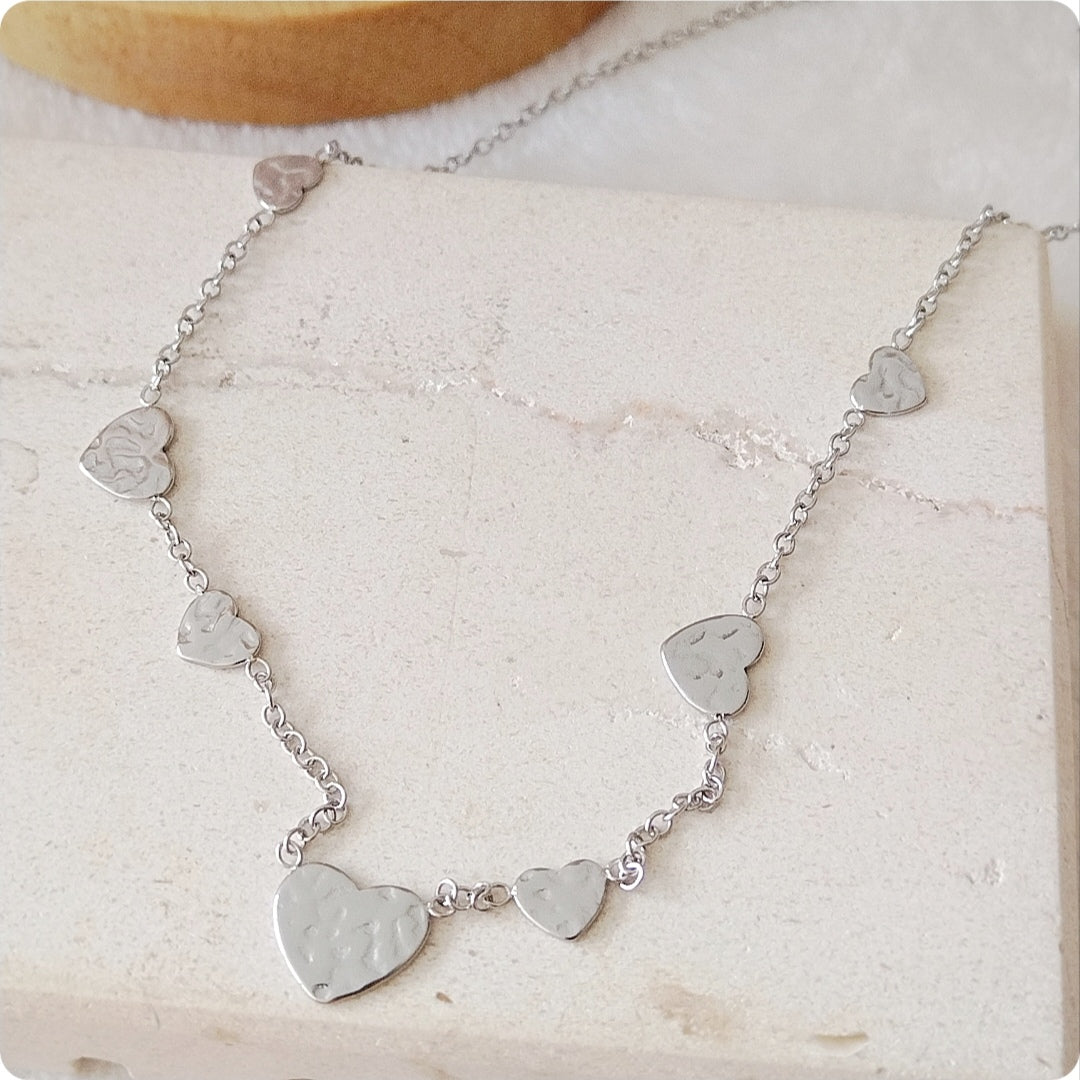 Collier cœurs