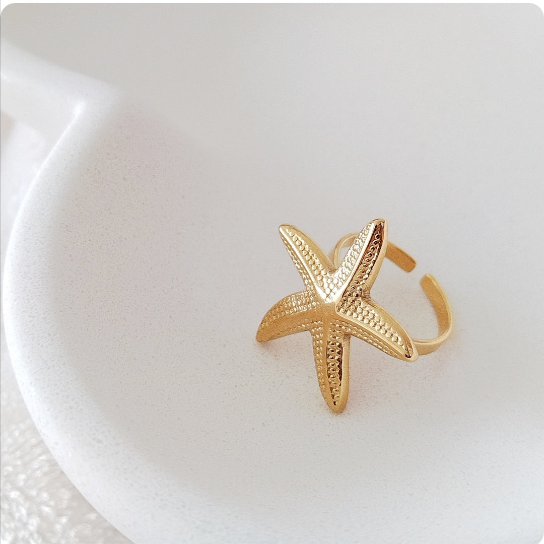Bague étoile de mer