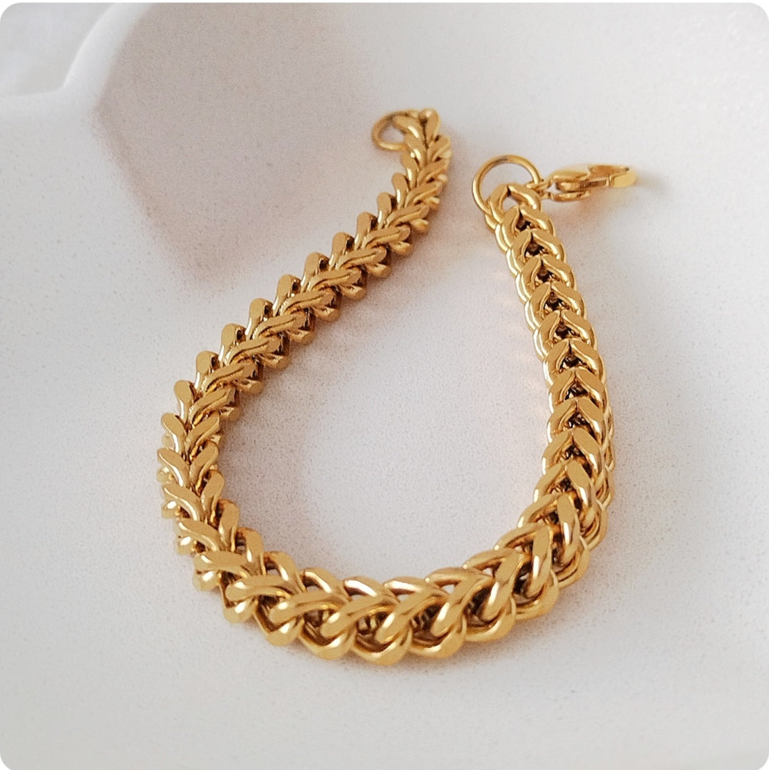 Bracelet cube tressé