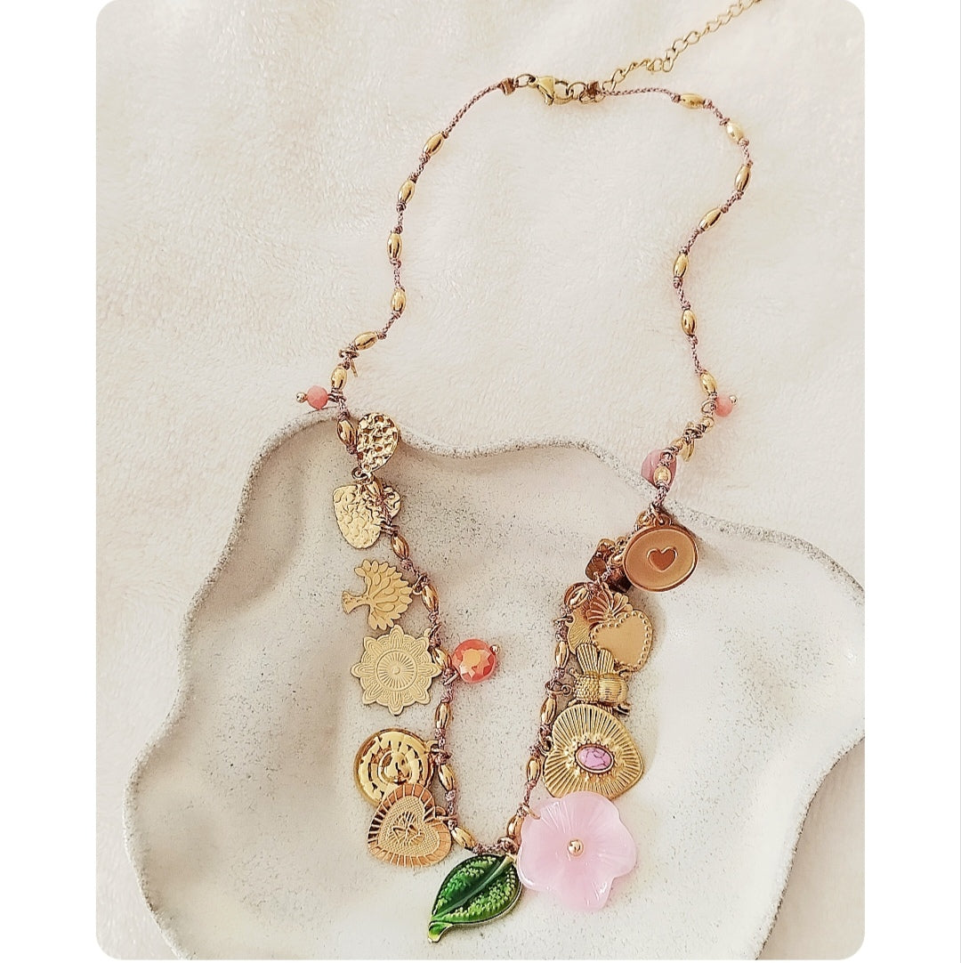 Collier à charms Lien