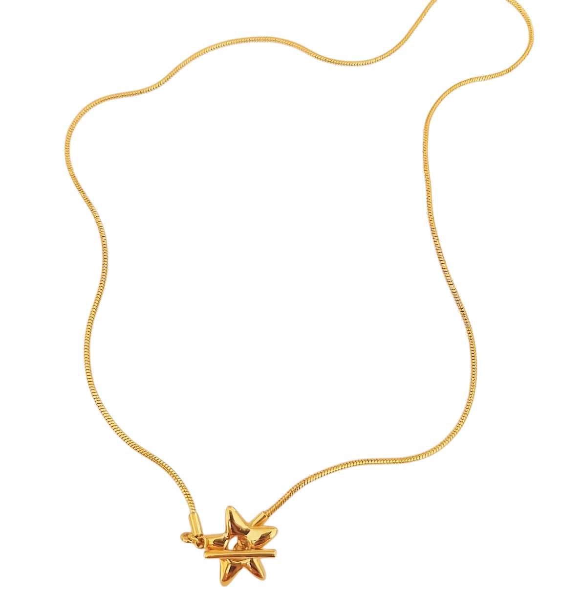 Collier  fermeture étoile