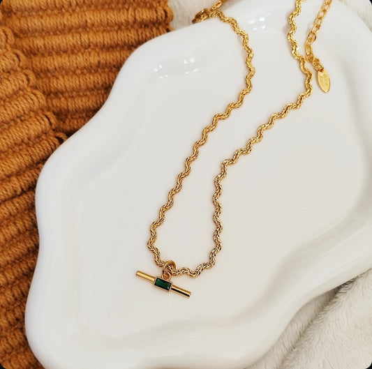 Collier chaîne blé