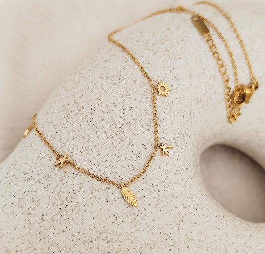 Collier Lucky sable