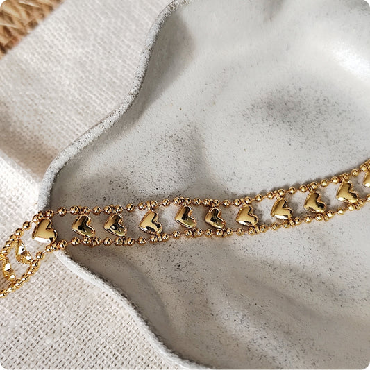 Collier Ras de Cou à cœur