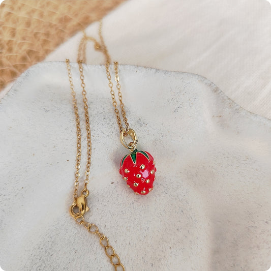 Collier fraise