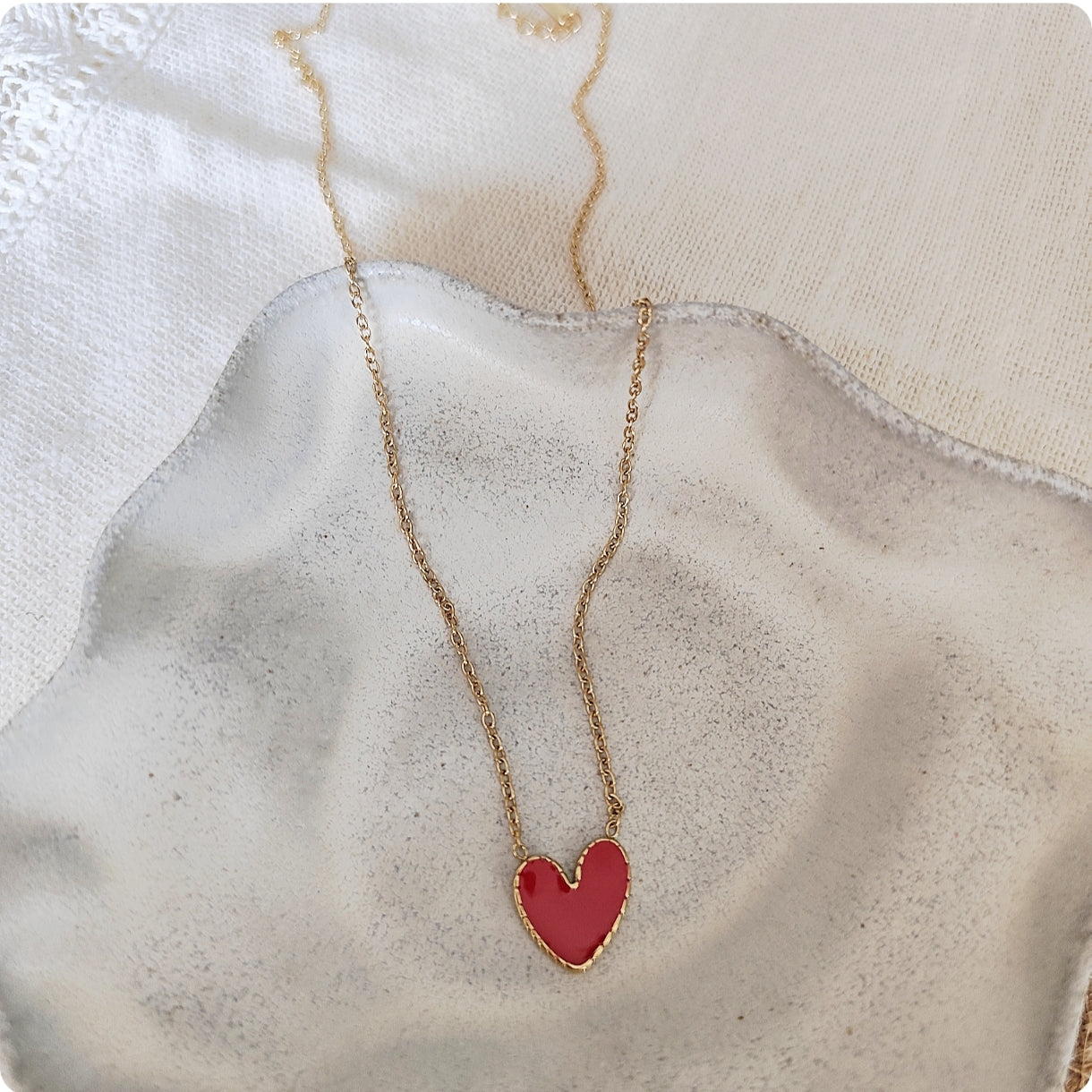 Collier cœur Sélune