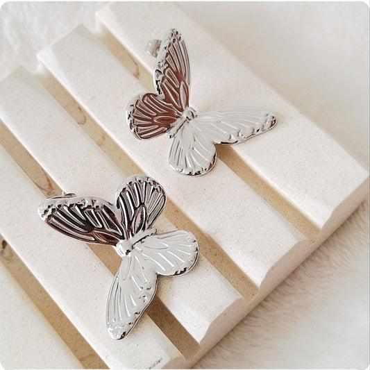 Boucles d'oreilles papillon