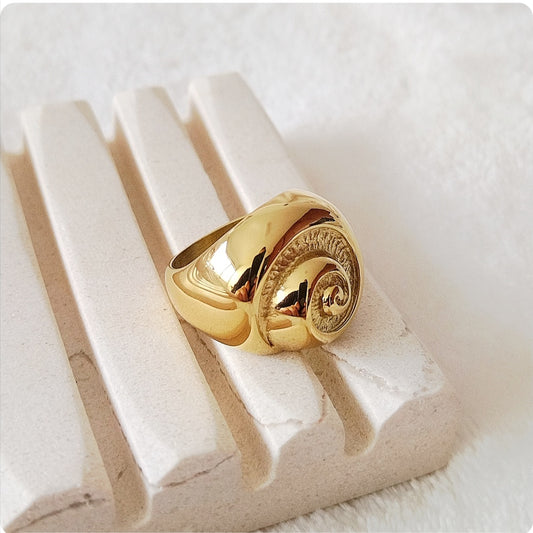 Bague escargot