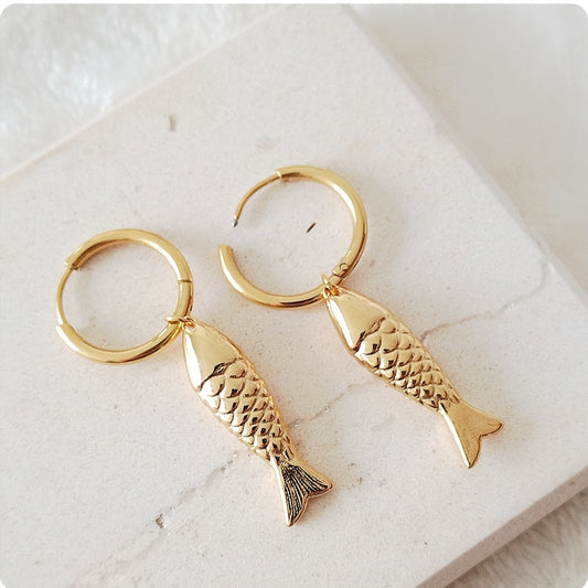 Boucles d'oreilles  poissons