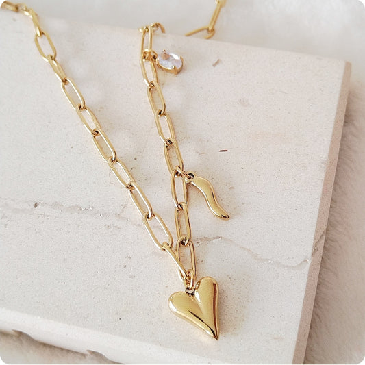 Collier Lucky piment