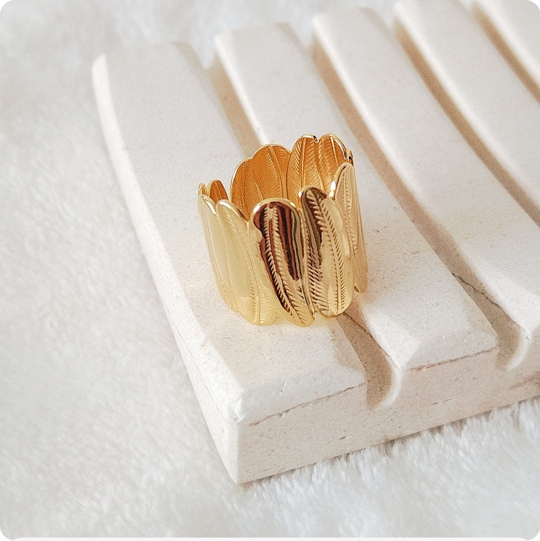 Bague plumes