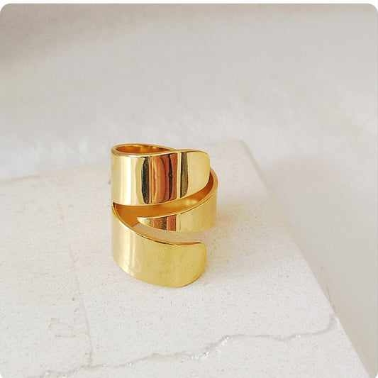 Bague enveloppé