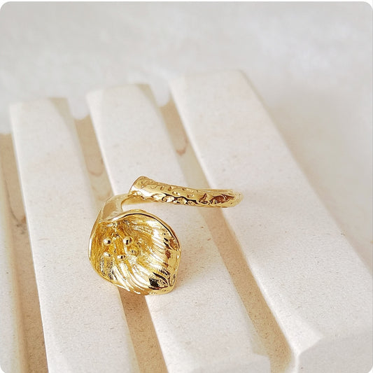 Bague Uni Fleur