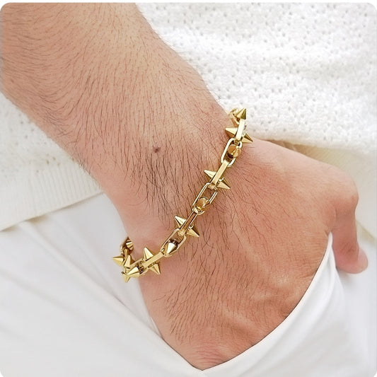 Bracelet à piques