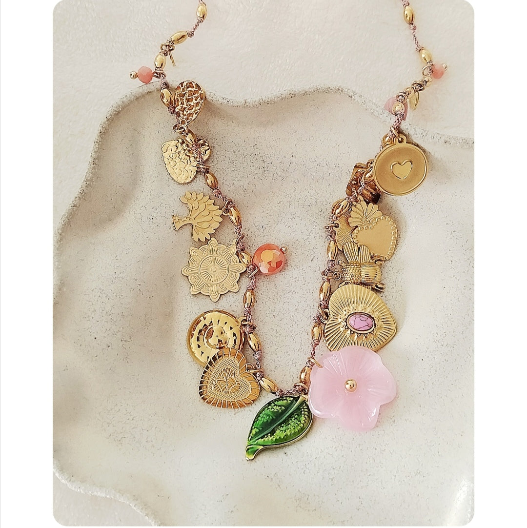 Collier à charms Lien