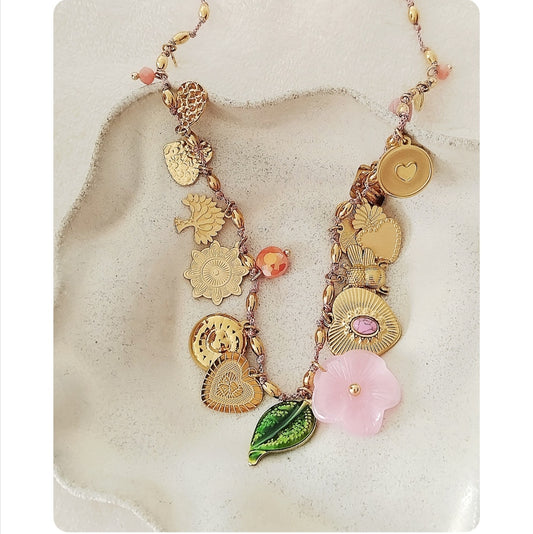 Collier à charms Lien