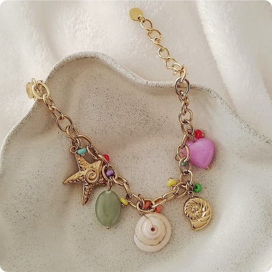 Bracelet décor mer